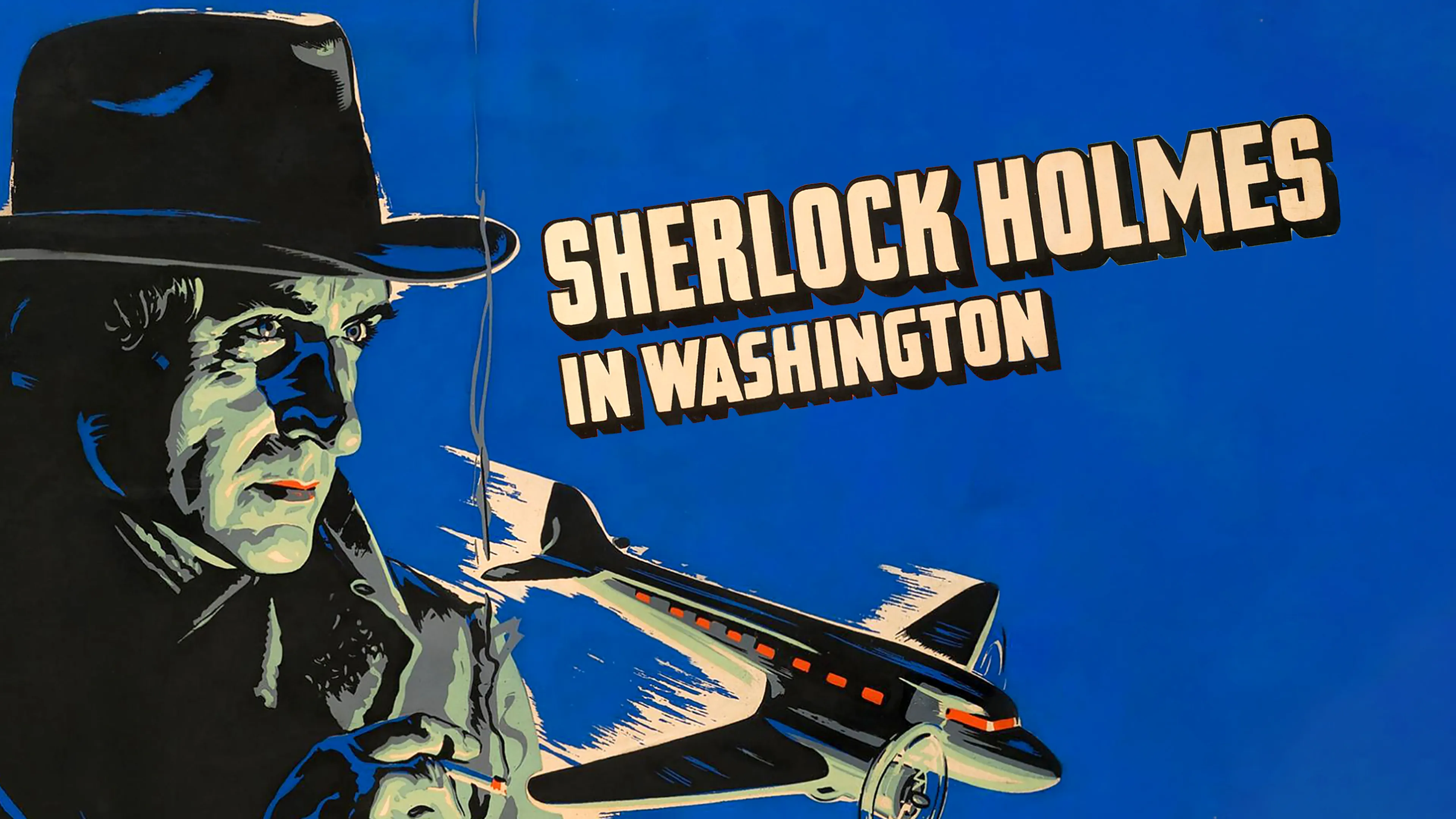 Sherlock Holmes in Washington poster